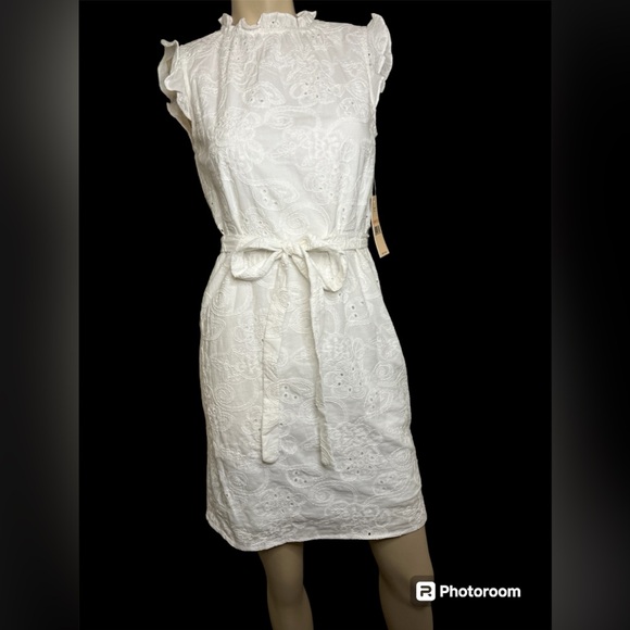 NWT Nanette Lepore White Lace dress. - Picture 1 of 6